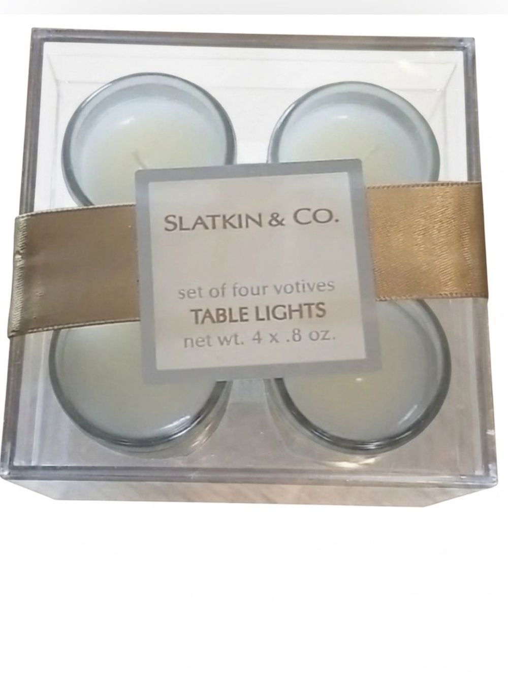 Neiman Marcus Slatkin & Co votive candle set